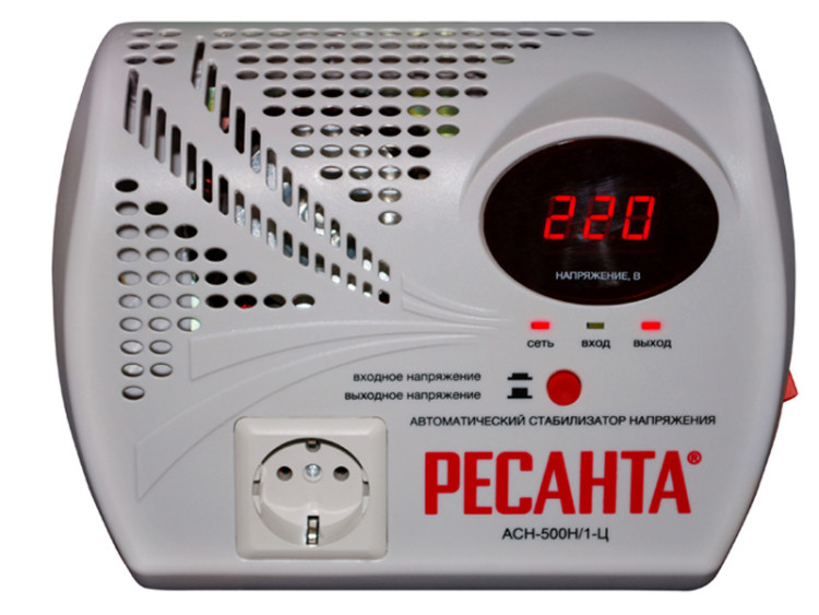 Стабилизатор АСН-  500Н1/1-Ц Ресанта